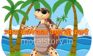 ज्यादा बोलने वाला कछुए की कहानी (The story of the talkative turtle in Hindi)