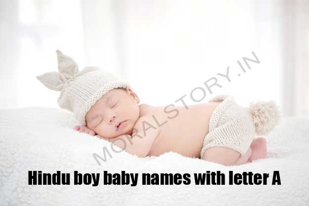 Indian boy baby names starting with A list | Hindu boy baby names with letter A
