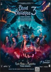 Bhool Bhulaiyaa 3 2024 Hindi Movie 1080p | 720p | 480p BluRay ESub Downlaod