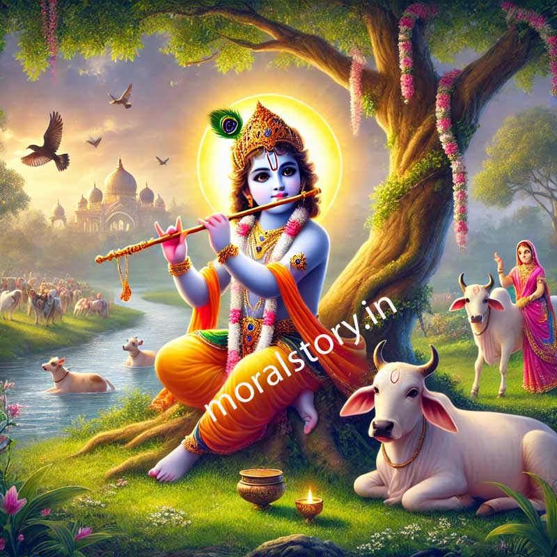 Sri Krishna's childhood pastimes , Lord Krishna's teachings , Inspirational stories of Krishna , Makhan Chor Krishna , Krishna and Story of Kaliya Naag , Story of Govardhan Leela , Moral Stories in Hindi, श्रीकृष्ण की बाल लीलाएँ , भगवान कृष्ण की शिक्षाएँ, कृष्ण की प्रेरणादायक कहानियाँ, माखन चोर कृष्ण, कृष्ण और कालिय नाग की कथा, गोवर्धन लीला की कहानी