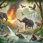 प्रेरणादायक कहानी, नैतिक कहानी, जंगल की कहानी, मिलजुल कर काम करना, टीमवर्क की शक्ति, एकता का महत्व, सफलता की कहानी, सहयोग की ताकत, हिंदी कहानी, शिक्षाप्रद कहानी, प्रेरक कथा, संघर्ष और सफलता, मिलकर काम करने के फायदे | inspirational story, moral story, jungle story, power of teamwork, importance of unity, success story, strength of collaboration, Hindi story, educational story, motivational tale, struggle and success, benefits of working together