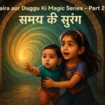 Amaira aur Duggu Ki Magic Series, Hindi magic stories for kids, Kids time travel story, Amaira Duggu Magic Series, Jadui kahaniyan bachchon ke liye, Moral story in Hindi, thriller kids story, suspense story for children, moralstory.in kids adventure, 2 year old fantasy story