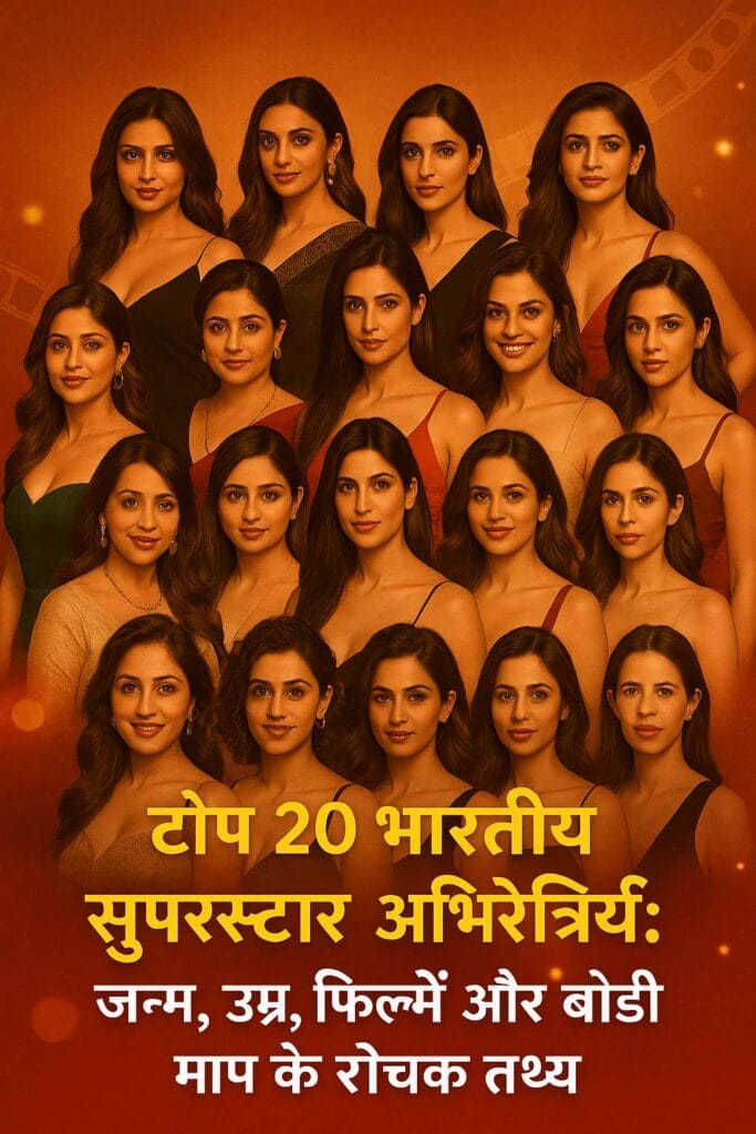 बॉलीवुड सुपरस्टार अभिनेत्रियों के जन्म तिथि, उम्र, आय और बॉडी माप की पूरी जानकारी