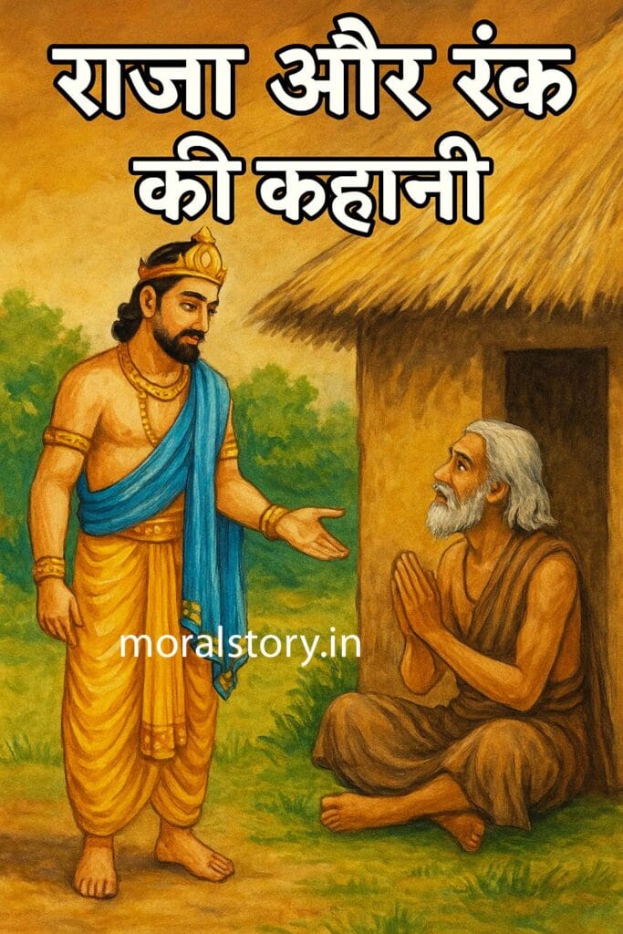 राजा और रंक की कहानी, hindi moral story, story of king and beggar, motivational hindi kahani, inspirational story in english and hindi, garib ki kahani, rajkiya kahaniyan, king and poor man story, MoralStory.in