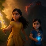 Amaira Duggu Magic Series Part 19, अंधकार का साया, प्रकाश की तलवार, बच्चों की जादुई कहानियाँ, destiny battle story, fantasy adventure for kids, moral values stories, moralstory.in