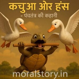 कछुआ और हंस &ndash; पंचतंत्र की मजेदार कहानी