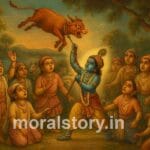 वात्सासुर वध की कहानी, Vatsasura Vadh in Hindi, Krishna kills Vatsasura, कृष्ण की बाल लीलाएँ, Radha Krishna Stories, moralstory.in