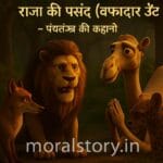 राजा की पसंद कहानी, वफादार ऊँट पंचतंत्र, panchatantra stories in hindi, loyal camel story, moral story in hindi, moralstory.in, बच्चों की कहानियाँ, नैतिक कहानियाँ