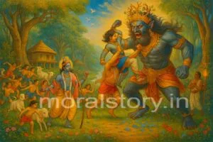 श्रीकृष्ण और प्रलम्बासुर की कथा &ndash; Krishna Pralambasura Vadh Story