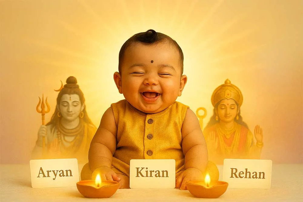 baby names ending with an, Indian names ending with an, boy names ending with an, girl names ending with an, Hindu baby names 2025, modern Indian names, Sanskrit names with an ending, moralstory.in baby names