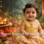 baby names inspired by festivals, indian festival baby names, diwali baby names, holi names for baby, navratri baby names, indian seasonal baby names, baby names based on spring, monsoon baby names, hindu festival baby names 2025
