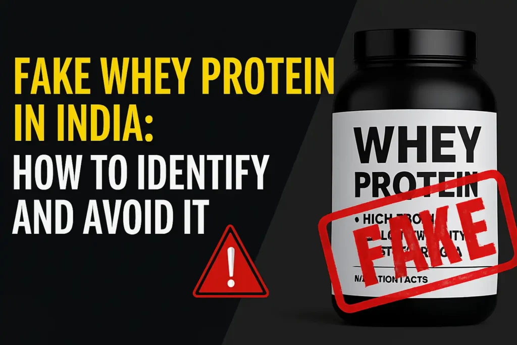 Fake Whey Protein in India: How to Identify, Test, and Avoid Duplicate Supplements