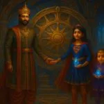 अमायरा और डुग्गू, कालचक्र का रहस्य , राजा-रानी की प्रतिज्ञा, Amayra and Duggu story, Indian mythology story in Hindi, Raja Rani love story, time travel Indian tale, Kalachakra story in Hindi, fantasy moral story, Amayra Duggu part 4, mythological adventure story, moral story based on time