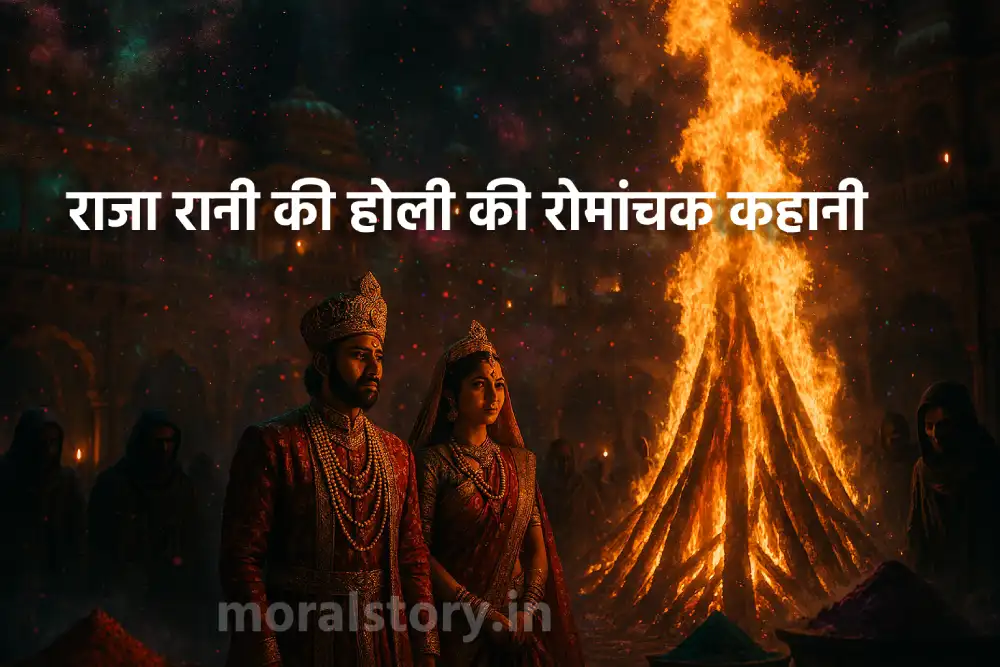 राजा रानी की होली, raja rani ki holi story, holi story in hindi, raja rani adventure story, holi suspense story, hindi moral story holi, shahi holi kahani, kids holi story, raja rani festival story, holi drama story