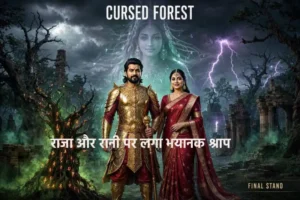 राजा और रानी का श्राप, श्राप की कहानी, राजा और रानी की कहानी, हिंदी कहानी, जादुई कहानी, बच्चों की कहानी, fantasy story hindi, cursed kingdom story, king queen story, moral story