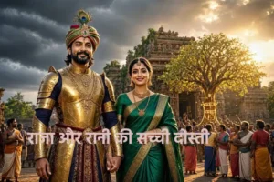 राजा और रानी की सच्ची दोस्ती, राजा और रानी की कहानी, दोस्ती की कहानी, प्रेरणादायक कहानी, हिंदी कहानी, बच्चों की कहानी, moral story in hindi, friendship story, king queen story, fantasy story