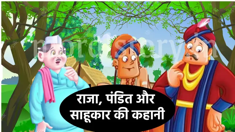 राजा, पंडित और साहूकार की कहानी | Raja Pandit and Sahukar Story In Hindi