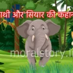 हाथी और सियार की कहानी (story of elephant and jackal)