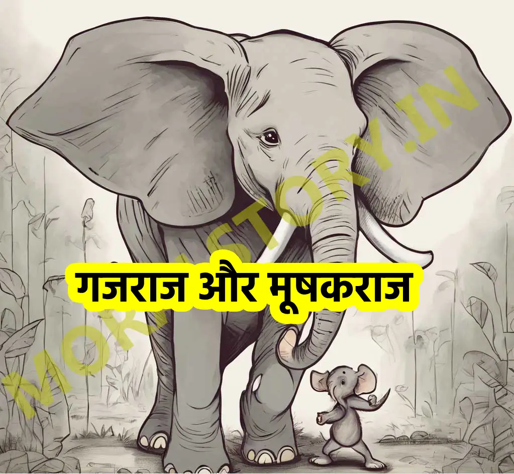 गजराज और मूषकराज , पंचतंत्र की कहानी Gajraj Aur Mooshakraj