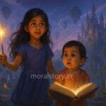 जादू की कहानी, बच्चों की हिंदी कहानी, अमायरा डुग्गू मैजिक सीरीज़, moralstory.in fairy tales, forgotten magic land, hindi english kids story, magical kingdom story, kids adventure with moral