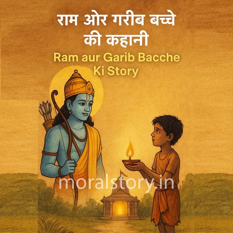 राम और गरीब बच्चे की कहानी, Ram aur Garib Bacche Ki Kahani, प्रेरणादायक कहानी हिंदी में, bhakti kahani, bhagwan ram story, moral stories in hindi, inspirational stories for kids, ram bhakt story, garib baccha kahani, moralstory.in