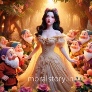 Snow White and the Seven Dwarfs – Hindi & English Story (स्नो व्हाइट और सात बौने की कहानी)