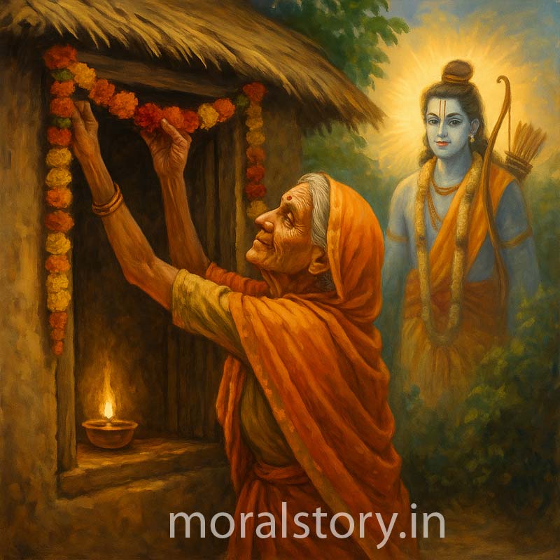 राम आएंगे तो झोपड़ी सजाऊंगी, Ram Aayenge, राम भक्ति कहानी, Ram Bhakti Story in Hindi, Shri Ram ki Kahani, MoralStory Ram Stories, राम के सच्चे भक्त की कहानी, bhakti inspirational story, Ram Bhajan, Ram Bhakt, भगवान राम की प्रेरक कहानियाँ