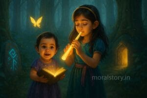 अमायरा और डुग्गू की मैजिक सीरीज़ – भाग 11: साइलेंट फॉरेस्ट का रहस्य (Hindi & English)