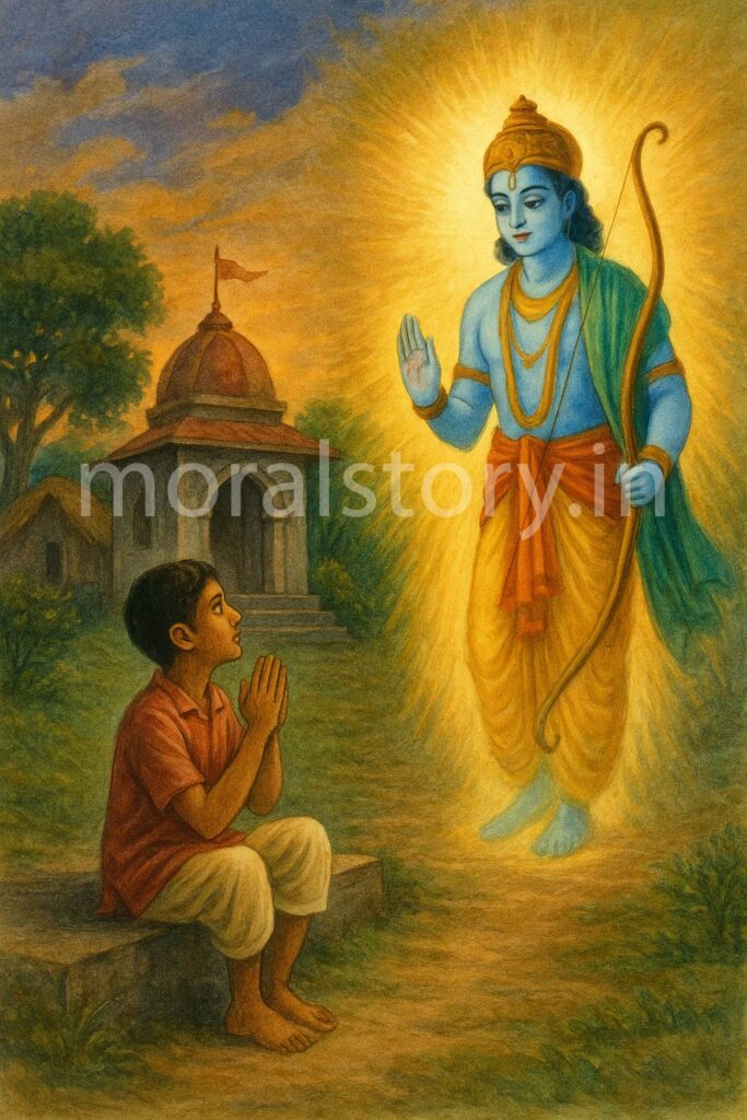 राम और गरीब लड़के की कहानी, राम की कहानी, गरीब लड़के की कहानी, inspirational story in Hindi, Ram bhakt story, Bhakti aur Ram, Ram and poor boy story, moral stories in Hindi, Hindi English story