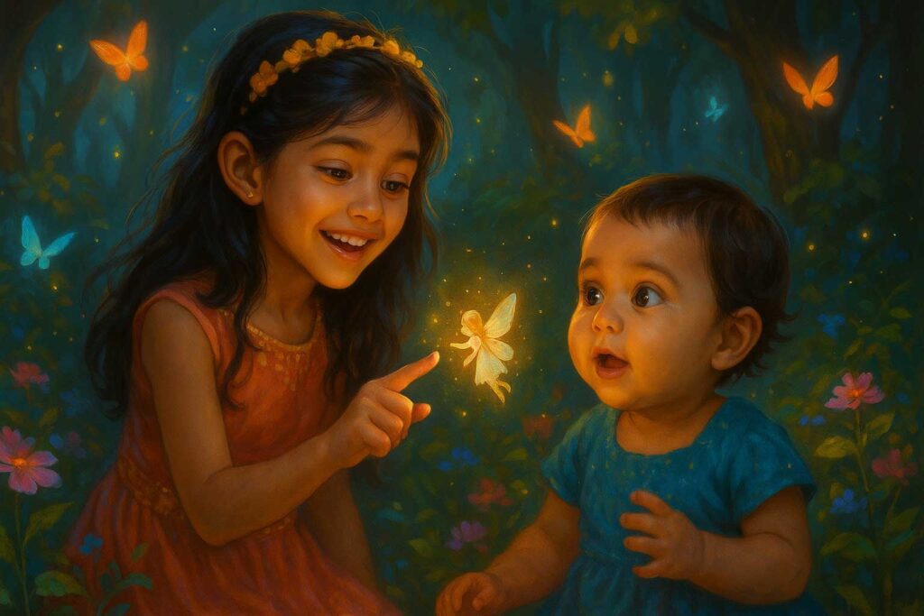 amaira duggu ki kahani, nanhi pari ki kahani, hindi fairy tale, moral story for kids, kids adventure story in hindi and english, बच्चों की जादुई कहानी, fairy tale in hindi, amaya and duggu magic story