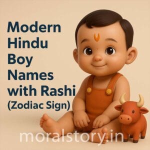 👶 Modern Hindu Boy Names with Rashi (Zodiac Sign)