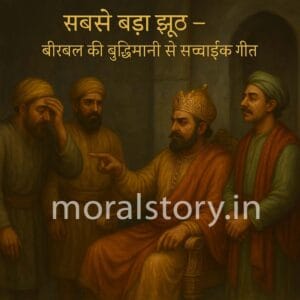 सबसे बड़ा झूठ – बीरबल की बुद्धिमानी से सच्चाई की जीत