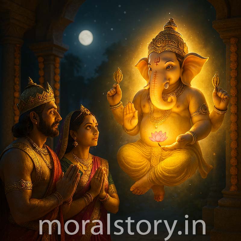 Raja Rani Story, Ganesh Chaturthi Story, Hindi Fantasy Story, Love Romanch Kahani, Moral Story in Hindi, राजा रानी की कहानी, गणेश चतुर्थी कथा