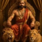 Raja aur do sher ki kahani, moral story in hindi, raja ki kahani, sher ki kahani, hindi kahaniyan, moralstory.in, baccho ki kahani, kahani hindi mein