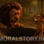 चतुर सियार कहानी, पंचतंत्र की कहानियाँ, Clever Jackal Panchatantra Story, moral stories in hindi, moralstory.in, बच्चों की कहानियाँ, बुद्धिमानी की कहानी
