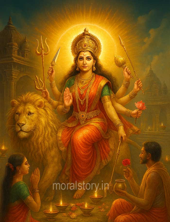 माँ चंद्रघंटा, नवरात्रि तीसरे दिन की देवी, Maa Chandraghanta story, Chandraghanta puja vidhi, नवरात्रि की कथा, Maa Chandraghanta, Navratri Day 3 Goddess, Chandraghanta story, Chandraghanta puja vidhi, Navratri significance