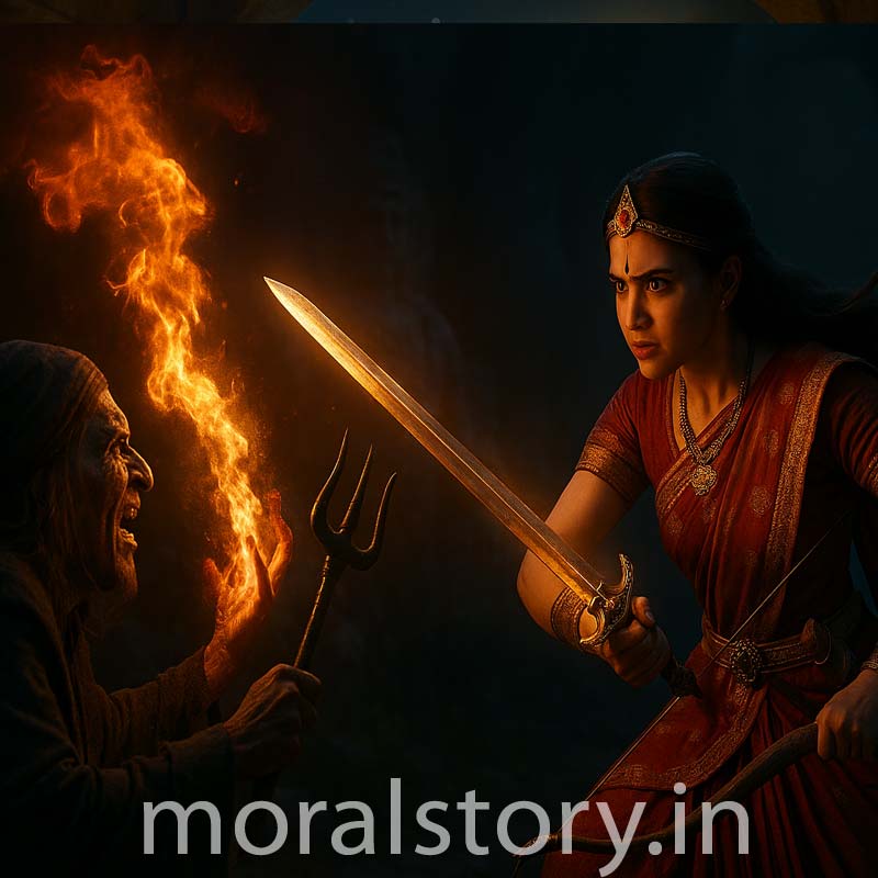 Rajkumari story in Hindi, shapit jungle story, princess moral story, horror fantasy kahani, adventure story in hindi, moralstory.in