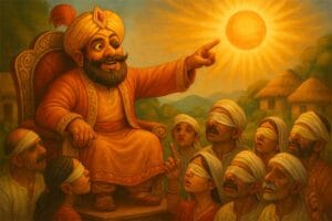 अंधों में काना राजा कहानी – शिक्षाप्रद हिंदी कहानी
