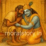 कृष्ण और सुदामा , कृष्ण और सुदामा की कहानी, Krishna Sudama Story in Hindi, true friendship story, moralstory.in, श्रीकृष्ण की कथा, bhakti stories, Radha Krishna friendship