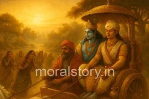 मथुरा प्रस्थान कहानी, Krishna Mathura Prasthan, कंस वध कथा, moralstory.in, Krishna Kansa Vadh story, Radha Krishna story in Hindi, श्रीकृष्ण की यात्रा