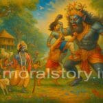 कृष्ण और प्रलम्बासुर , प्रलम्बासुर वध कहानी, Krishna Pralambasura Vadh, श्रीकृष्ण की बाल लीलाएँ, Balarama kills Pralambasura, Radha Krishna stories, Pralambasura Vadh story, Krishna Pralambasura Vadh, Sri Krishna's childhood pastimes, Balarama kills Pralambasura, Radha Krishna stories