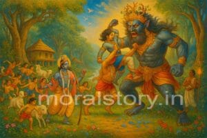 श्रीकृष्ण और प्रलम्बासुर की कथा – Krishna Pralambasura Vadh Story