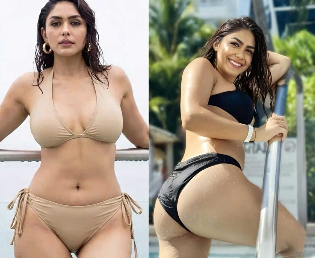 Mrunal Thakur-bikani