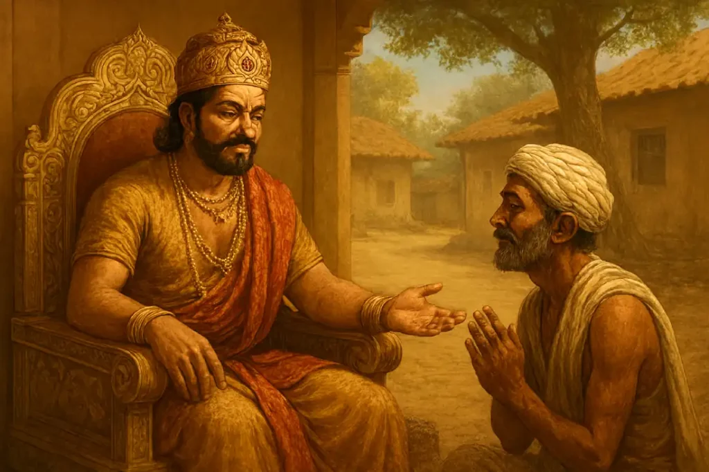 The Good Maharaja story, good king moral story, moral story in Hindi and English, inspirational moral story, leadership moral story, kindness story for kids, Indian moral stories