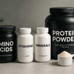 best supplements for muscle growth, natural vitamin sources, mineral rich foods, glutamine benefits, BCAA sources, creatine supplement guide, vitamins for bodybuilding, minerals for athletes, natural food sources for vitamins