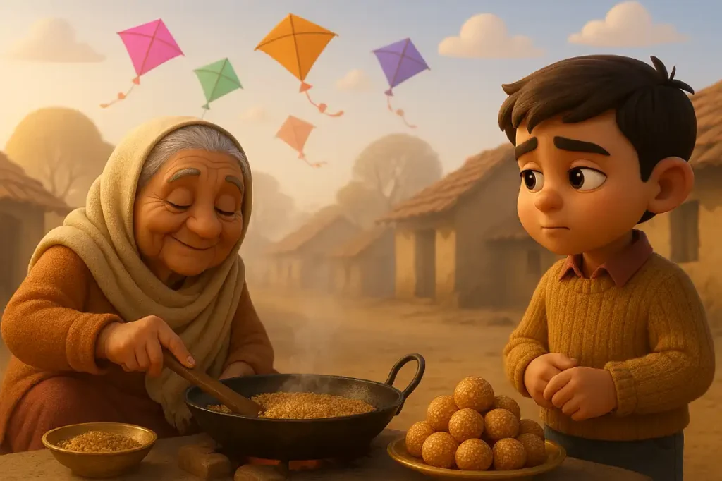 तिल और सूर्य का वादा — मकर संक्रांति की एक प्रेरक कहानी