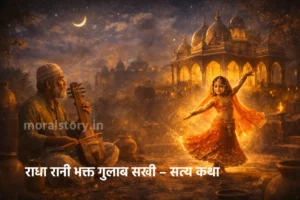 Radha Rani Ki Muslim Bhakt Gulab Sakhi Ki Satya Katha, राधा रानी भक्त गुलाब सखी, Gulab Sakhi Barsana story, radha rani bhakt kahani, barsana prem sarovar story, spiritual story hindi, radha rani miracle story, hindu muslim bhakti story, gulab khan radha rani story, devotional kahani hindi