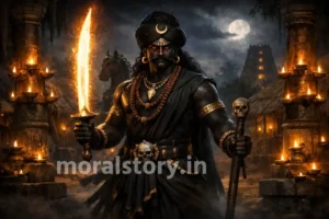 करप्पुसामी की कहानी, दक्षिण भारत की लोककथा, ग्राम देवता की कहानी, करप्पुसामी हिंदी कथा, रहस्यमयी लोककथा, न्याय के देवता, प्रेरणादायक हिंदी कहानी