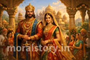 राजा-रानी की लोककथा, राजा रानी की कहानी, हिंदी लोककथा, बच्चों की लोककथा, प्रेरणादायक कहानी, राजा और रानी की कहानी, नैतिक कहानी हिंदी में, बच्चों के लिए कहानी, पुरानी लोककथा, हिंदी स्टोरी
