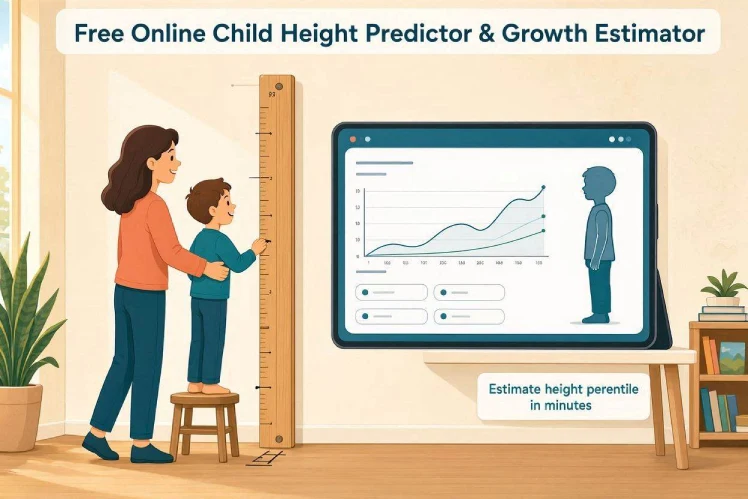 Child Height Predictor 1 Free Online Child Height Predictor Interface MoralStory